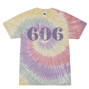 The 606 Pastel Tie Dye Nostalgia Tee T-Shirt L Chicago